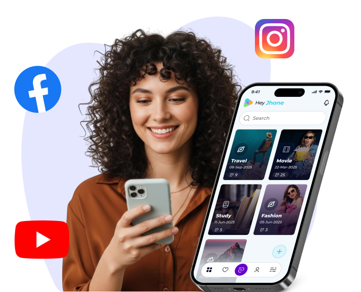 Organize content visually